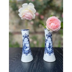 Delft- Duo de petits vases...