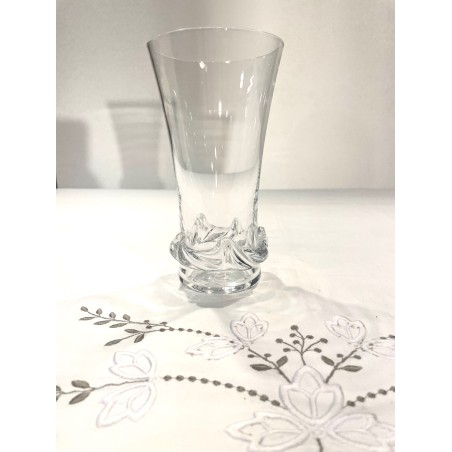 Daum - Vase en cristal modèle Sorcy