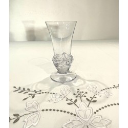 Daum- Vase soliflore en cristal, modèle sorcy