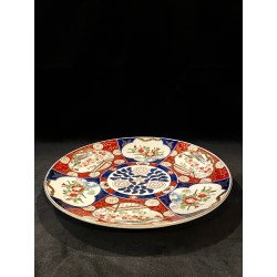 Japon - Grand Plat en porcelaine Imari