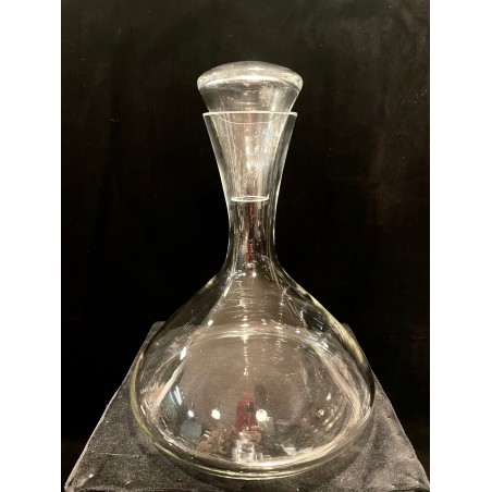 Carafe à décanter en verre cristallin