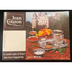 Orfèvre Jean Couzon - Nécessaire apéritif Série Royal